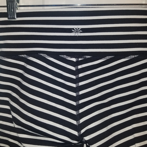 Athleta Striped Cropped Leggings - Picture 3 of 5